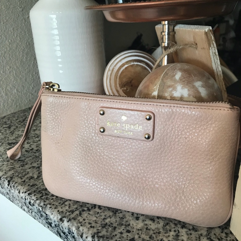 Blush Kate Spade Wristlet/Wallet